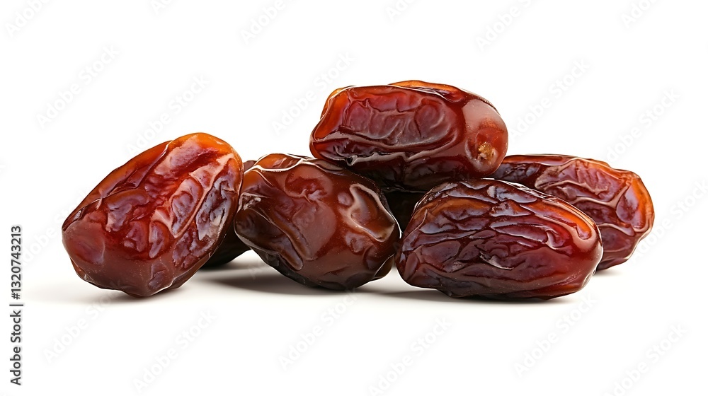 Fresh, succulent dates arranged in a pile, showcasing their rich brown color and wrinkled texture. Fresh, succulent dates arranged in a pile, showcasing their rich brown color and wrinkled texture.