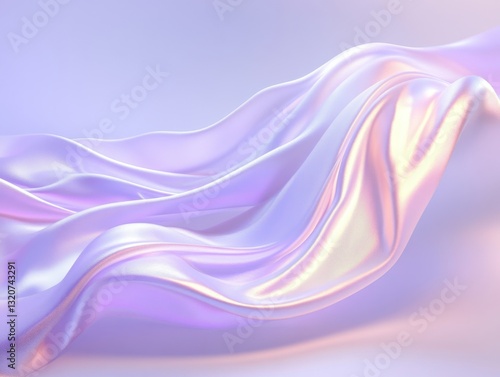 Wallpaper Mural A purple fabric with a wave pattern Torontodigital.ca