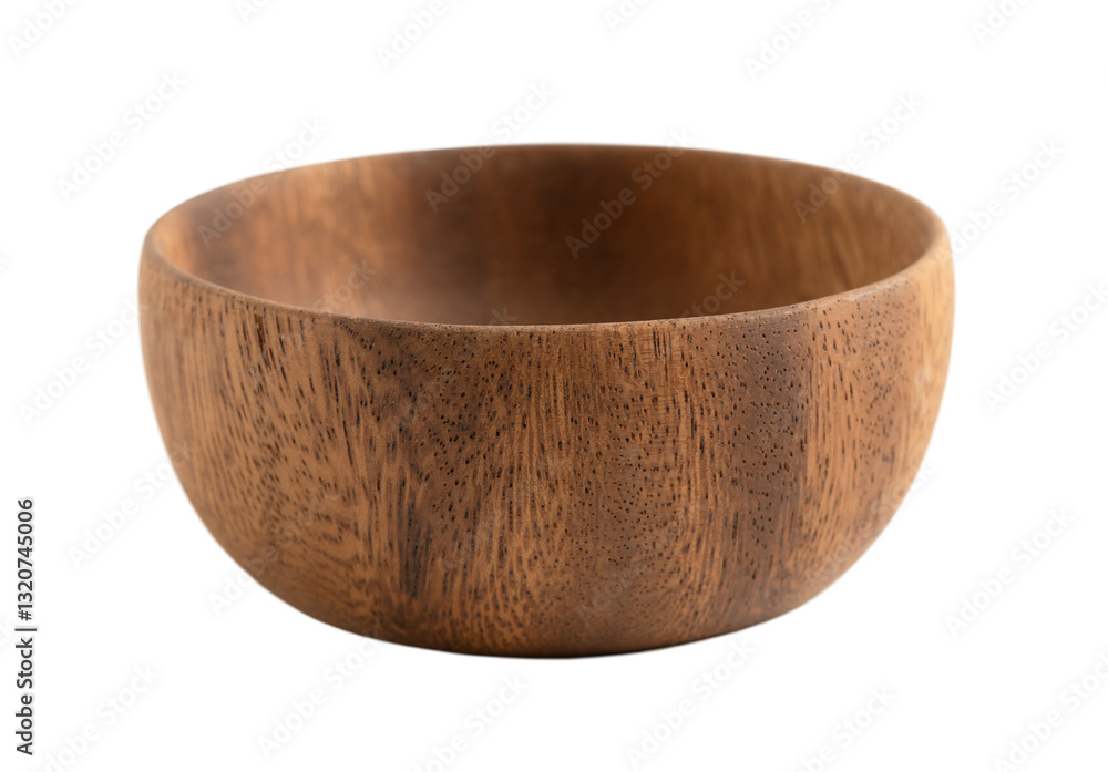 Wooden bowl isolated on white background. Wooden bowl isolated on white background.