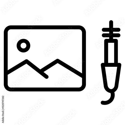 Artisan Board Craft Line Icon