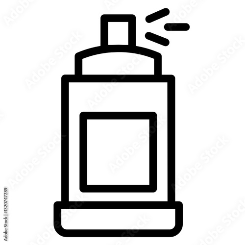 Artisan Can Paint Line Icon