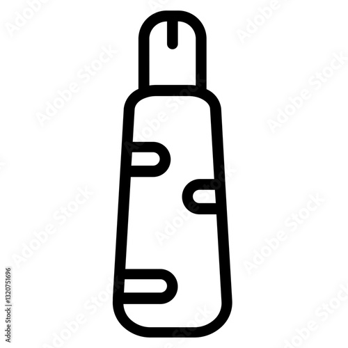 Rasp Tool Shoemaker Line Icon
