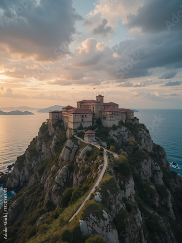 Sudak fortress, over 30 hectares on Crimea coast photo