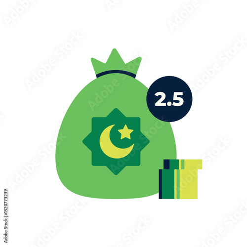 islamic charity donation zakat ramadan icon