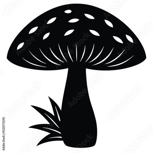 mushroom vector illustration