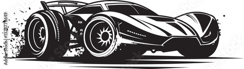 Stylish Supercar Silhouettes Collection
