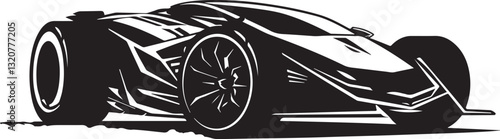 Stylish Supercar Silhouettes Collection

