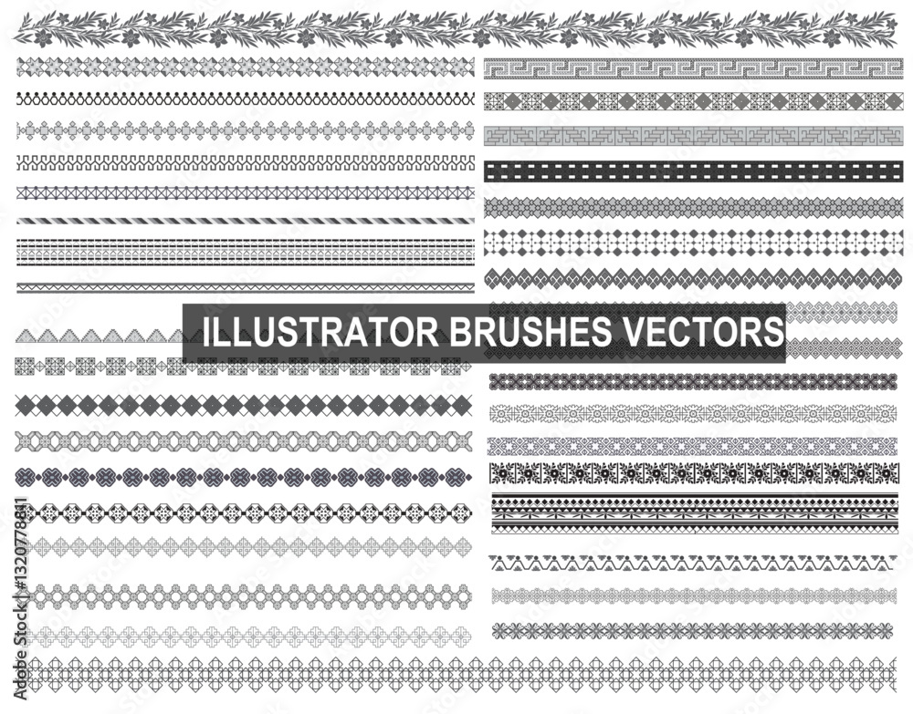 Illustrator Brushes Vectors Illustrator Brushes Vectors