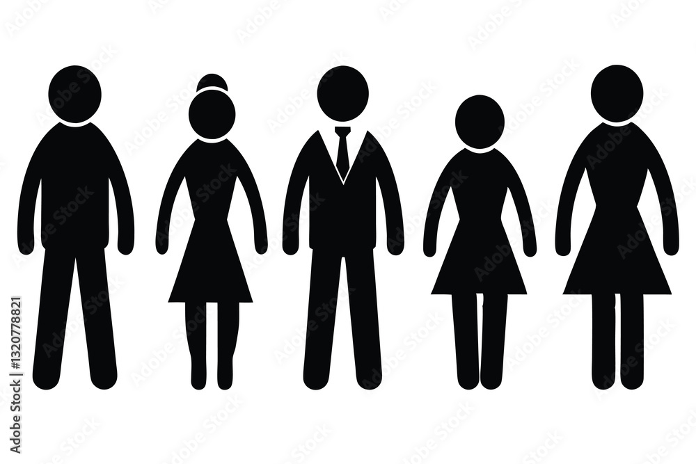 man and woman silhouettes man and woman silhouettes