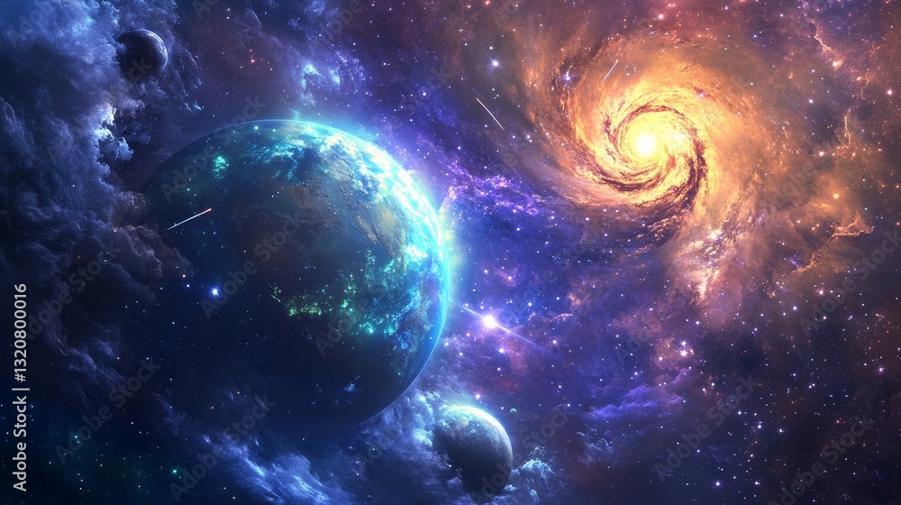 cosmic scene unfolds as the planets shift into a radiant 5D realm cosmic scene unfolds as the planets shift into a radiant 5D realm
