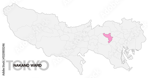 東京都中野区の位置地図_04