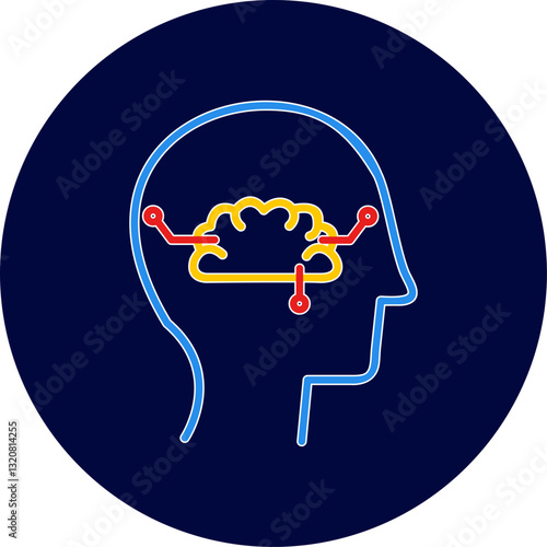 Thinking Vector Icon