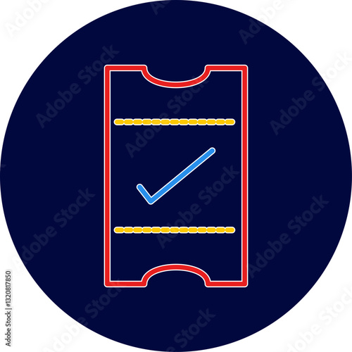 Passes Vector Icon