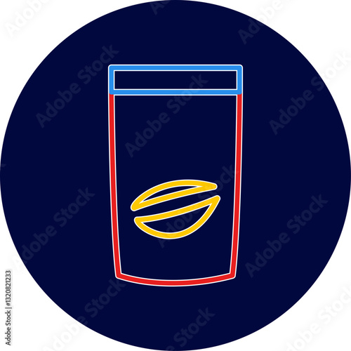 Coffee Bag Vector Icon