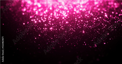Pink glitter abstract background with sparkles 