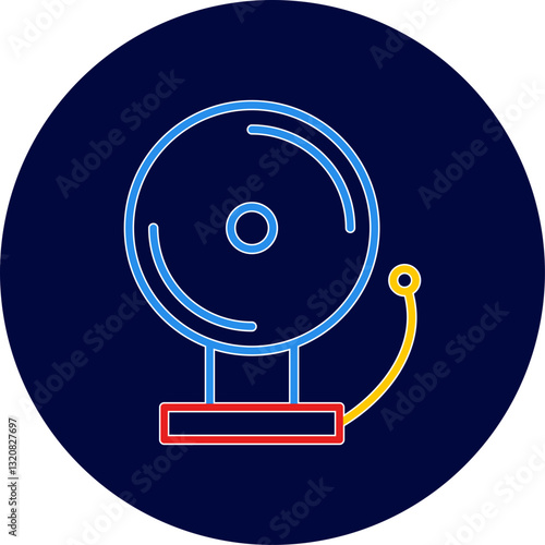 Unique Fire Alarm Vector Icon