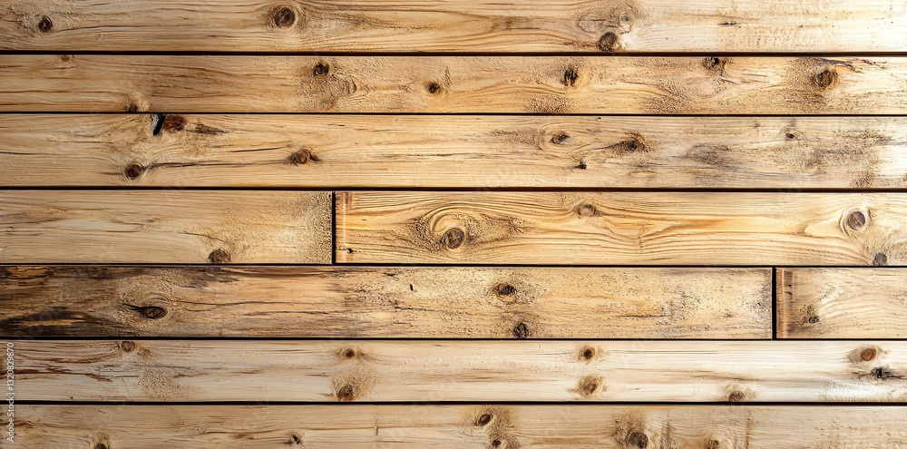 Rustic Wooden Plank Texture Background with Knots and Natural Grain Rustic Wooden Plank Texture Background with Knots and Natural Grain