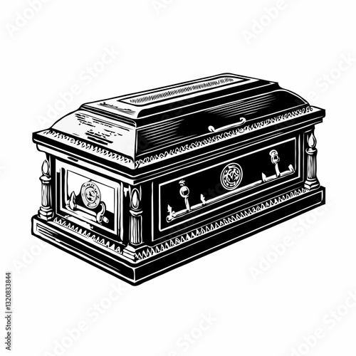 antique casket