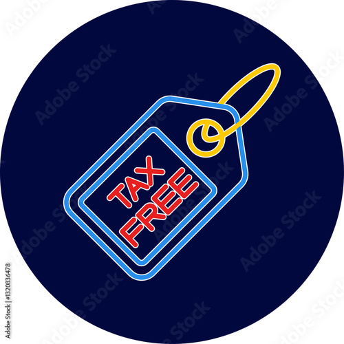 Tax Free Icon