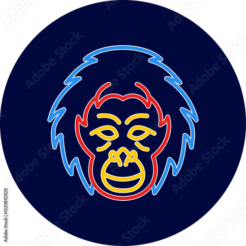 Orangutan Icon