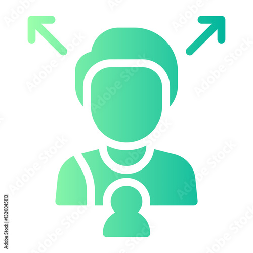 willpower gradient icon