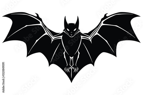 bat silhouette Vector