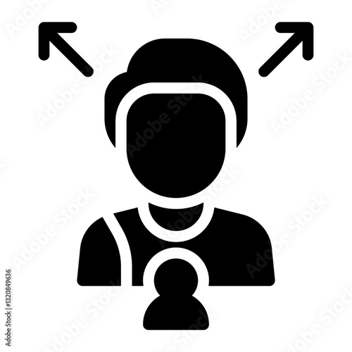 willpower glyph icon