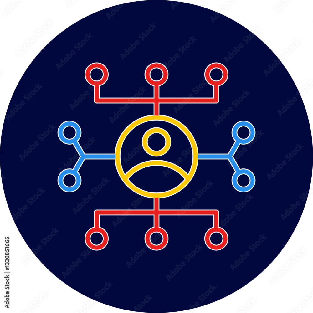Affiliate Marketing Vector Icon Affiliate Marketing Vector Icon