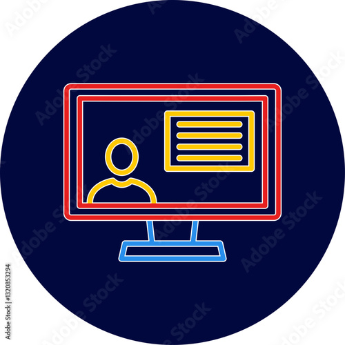 Distance Education Icon