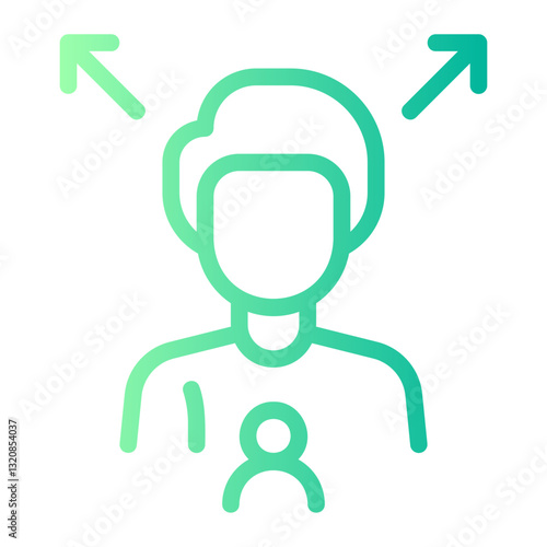 willpower gradient icon