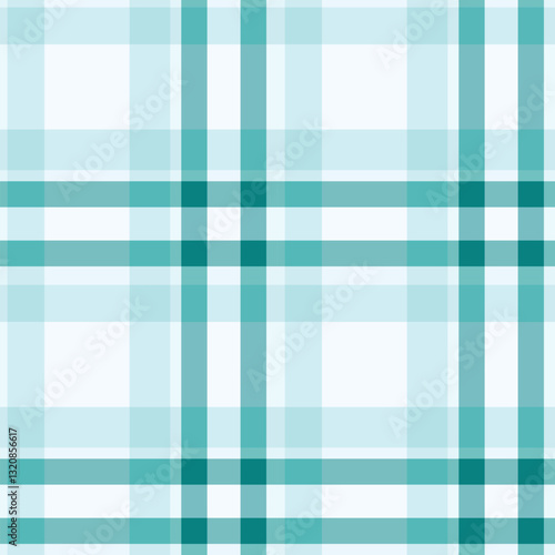 Deep Ice Blue Seamless Checks with Soft Pale Sky Blue accents Background