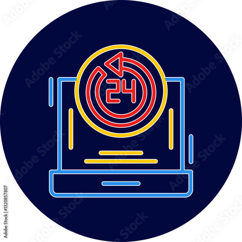 24h Support Icon