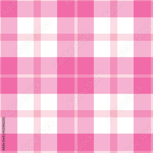 Light Soft Pink and Iridescent Bubblegum Seamless Checks Background