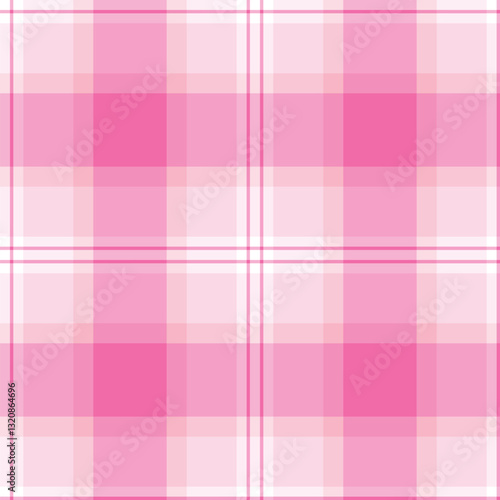 Pale White Seamless Checks with Metallic Bubblegum accents Background