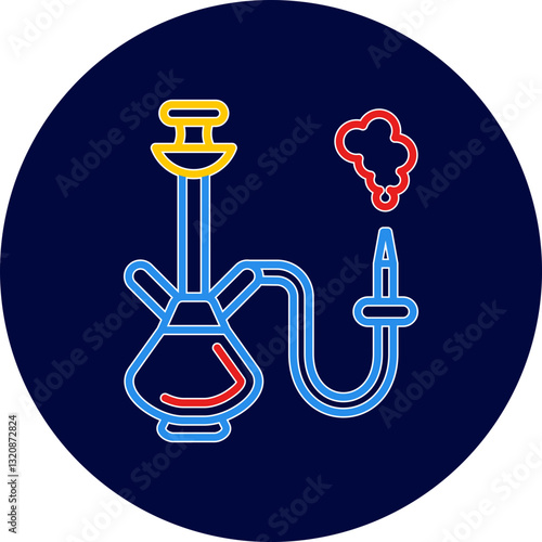 Hookah Vector Icon