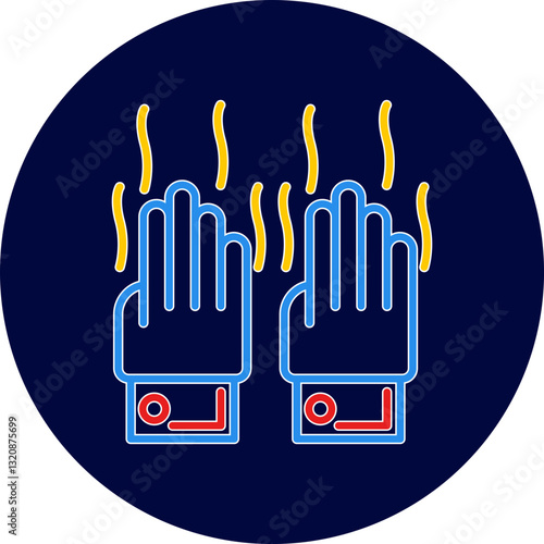 Smelly Hands Vector Icon