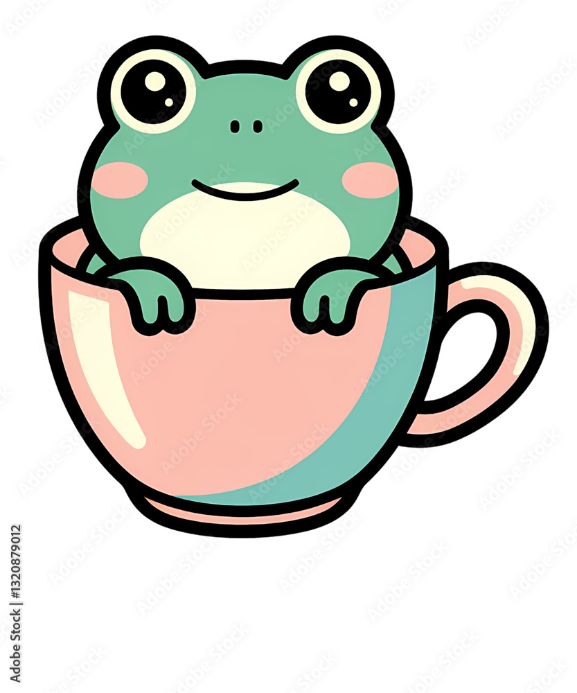 funny frog cartoon illustration funny frog cartoon illustration