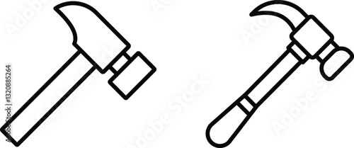 Hammer Icon Vector Tool Construction Industry
