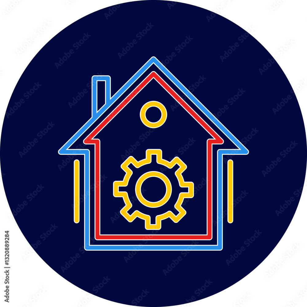 Home Automation Vector Icon