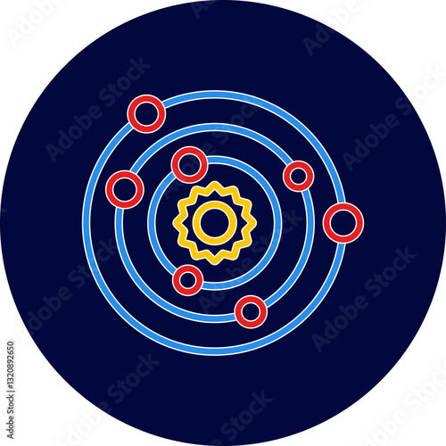 Solar System Icon