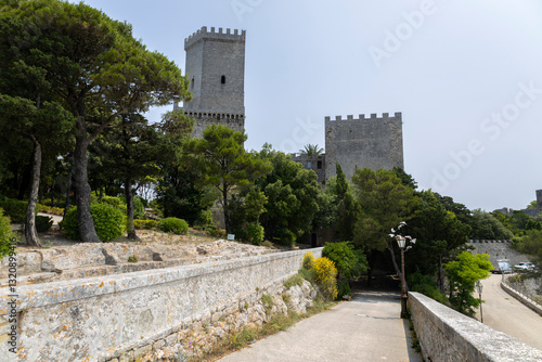 Wallpaper Mural ERICE, ITALY, JUNE 29, 2023 - Erice castle, province of Trapani, Sicily, Italy Torontodigital.ca