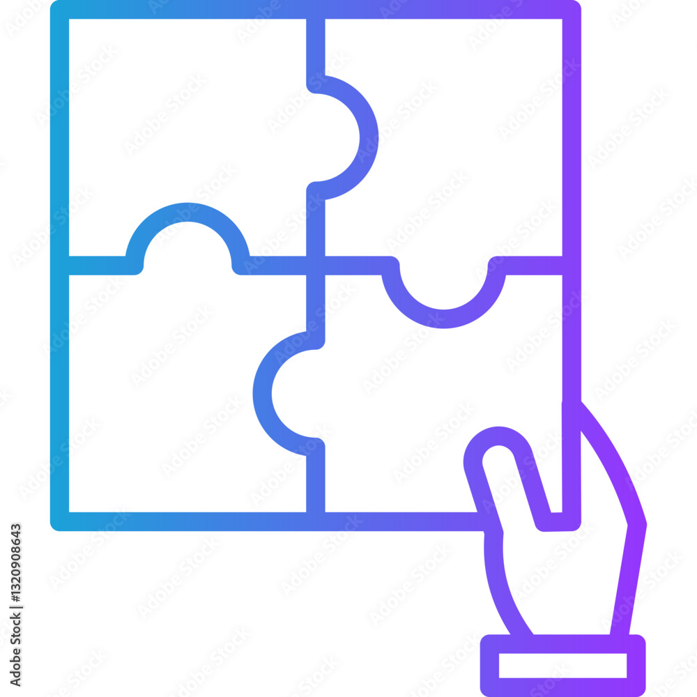 Stakeholder Engagement line gradient icon Stakeholder Engagement line gradient icon