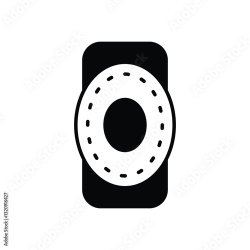 elbow protector Vector icon