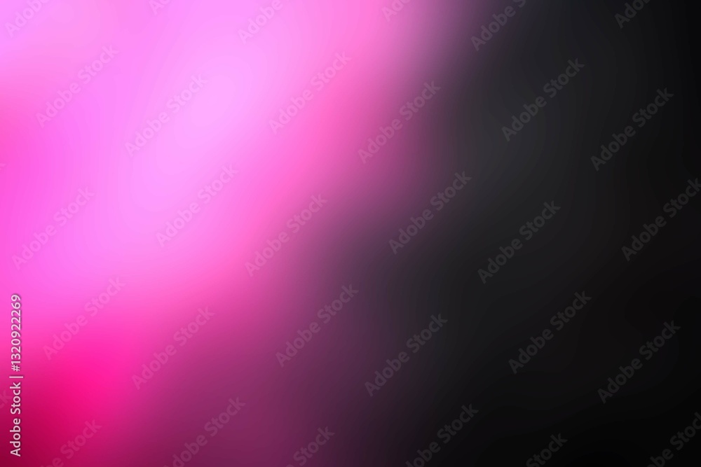 Fototapeta premium Abstract pink and black blurred background.