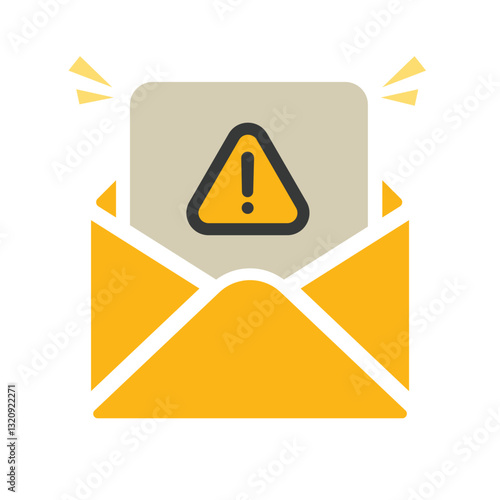 Open Mail Message Warning design