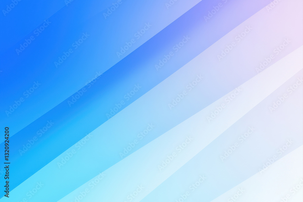Fototapeta premium A vibrant gradient background showcasing smooth transitions of blue and white hues.