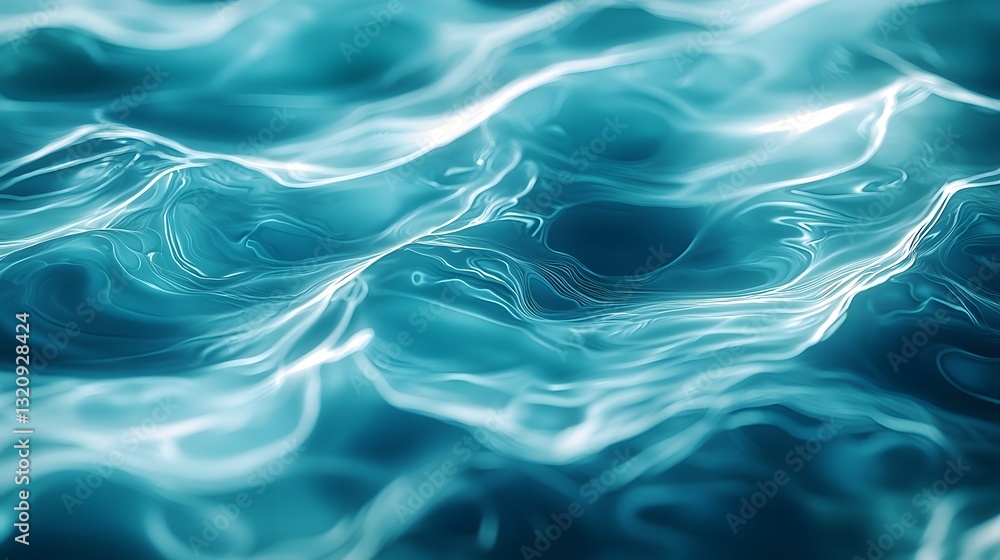 Mesmerizing Organic Water Ripples with Gentle Gradient Textures and Luminous Reflections Mesmerizing Organic Water Ripples with Gentle Gradient Textures and Luminous Reflections