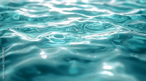 Minimalist Organic Water Ripple Background with Soft Flowing Gradients and Smooth Wave Textures