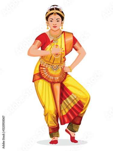 Bharatanatyam Dancer, bharatanatyam indian classical dance