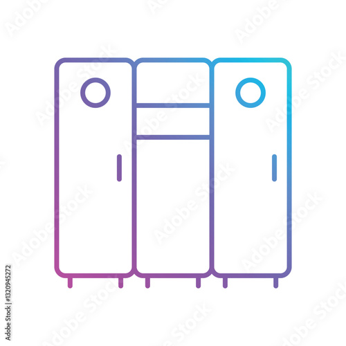 Dressing Room Vector icon